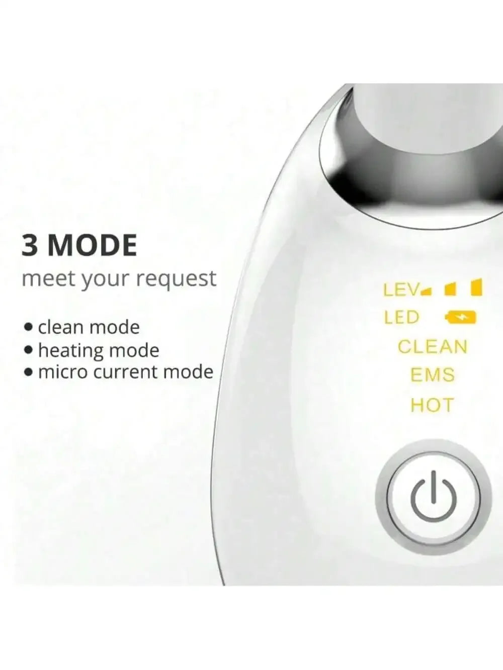 Face Lifting Tool 5-in-1 EMS Microcurrent LED Light Vibration Massager for Tightening Skin and Anti-Aging Care